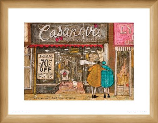 Framed Framed Picking Out Something Special - Sam Toft