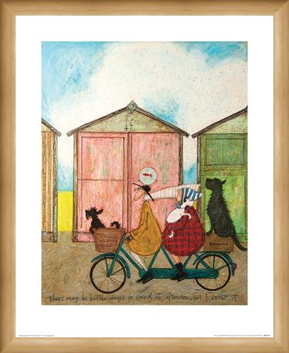Framed Framed There may be Better Ways to Spend an Afternoon - Sam Toft