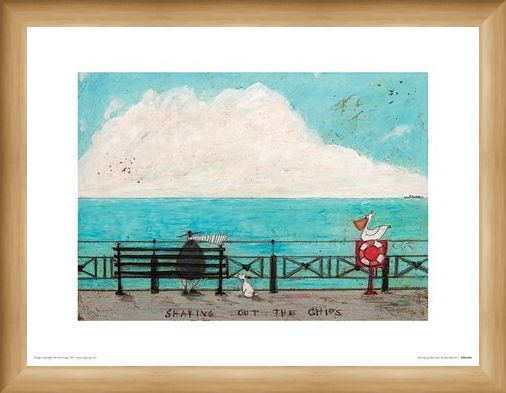 Framed Framed Sharing Out The Chips - Sam Toft