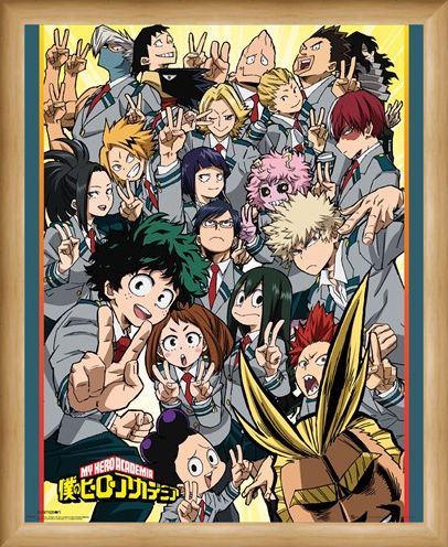 Framed Framed School Compilation - My Hero Academia