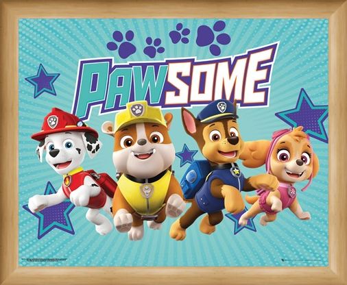 Framed Framed Pawsome - Paw Patrol