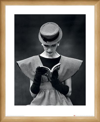 Framed Framed Wide Shoulder Fashion 1959 - Time Life