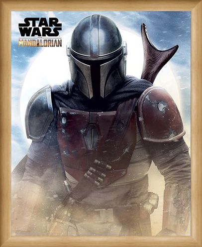 Framed Framed Sand - Star Wars: The Mandalorian