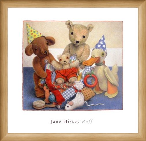 Framed Framed Party Hats - Jane Hissey