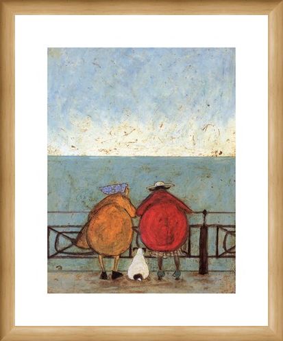 Framed Framed Doris Earwigging - Sam Toft