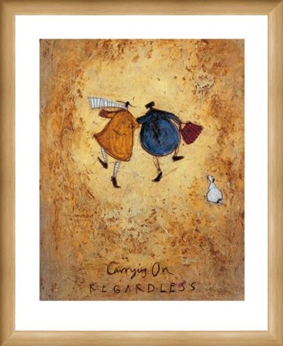 Framed Framed Carrying On Regardless - Sam Toft