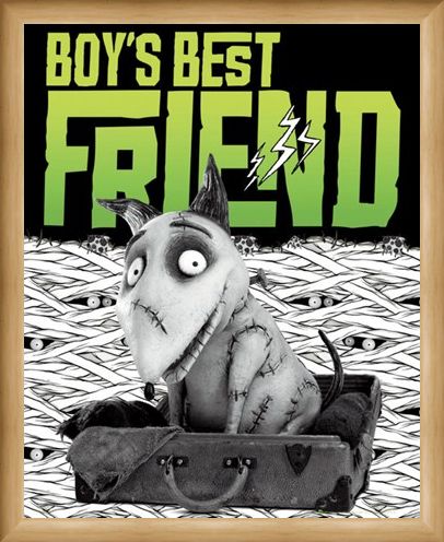 Framed Framed Boy's Best Friend - Tim Burton's Frankenweenie