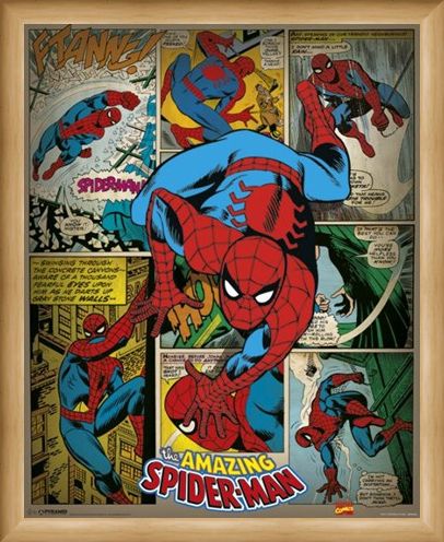 Framed Framed Comic Book Crusader - The Amazing Spider-Man