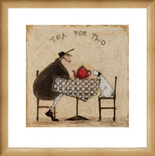 Framed Framed Tea for Two - Sam Toft