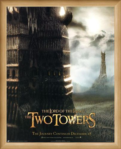 Framed Framed The Two Towers - Lord of the Rings