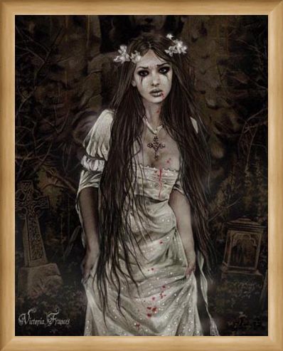 Framed Framed Anatheme The Vampire - Victoria Frances