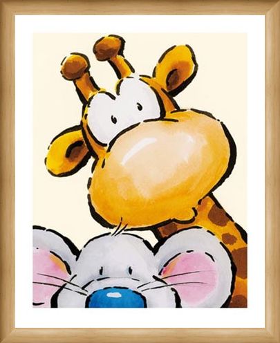 Framed Framed Funny Friends I - Jean Paul
