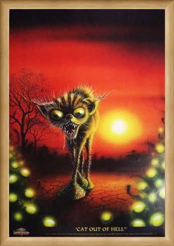 Framed Framed Cat Out of Hell - Danny Flynn