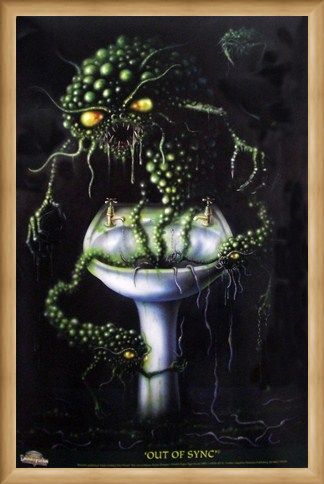 Framed Framed Out of Sync - The Art of Danny Flynn