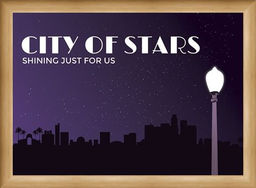 Framed Framed Shining Just For Us - City of Stars