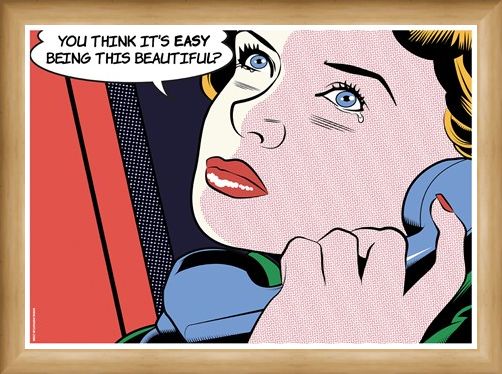 Framed Framed The Eternal Question - Pondering Pop Art