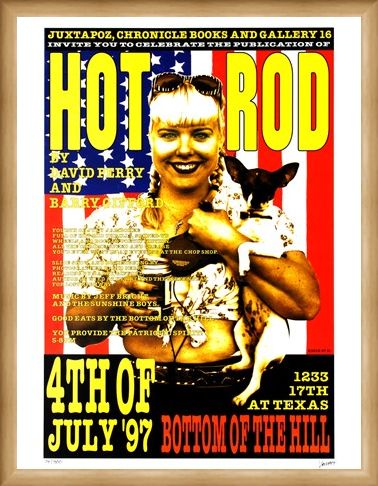 Framed Framed Hot Rod - Frank Kozik