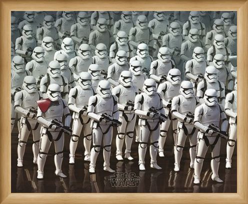 Framed Framed Stormtrooper Elite Army - Star Wars Episode VII
