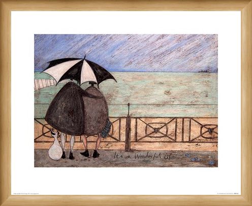 Framed Framed It's A Wonderful Life - Sam Toft