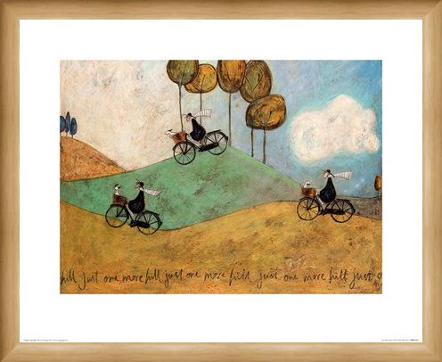 Framed Framed Just One More Hill - Sam Toft