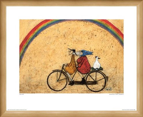 Framed Framed Somewhere Under A Rainbow - Sam Toft