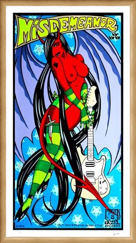 Framed Framed Misdemeanor - Frank Kozik