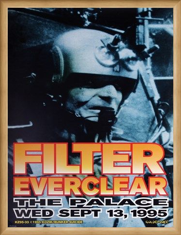 Framed Framed Filter supported by Everclear - Frank Kozik