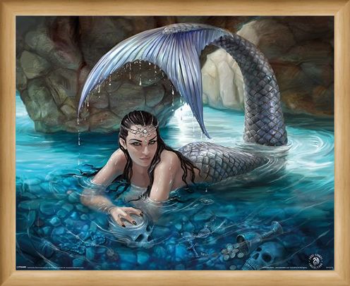 Framed Framed Hidden Depths - Anne Stokes