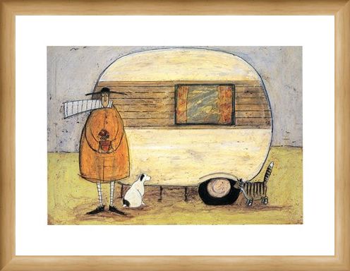 Framed Framed Home from Home - Sam Toft