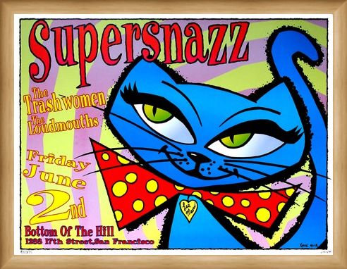 Framed Framed Supersnazz - Frank Kozik