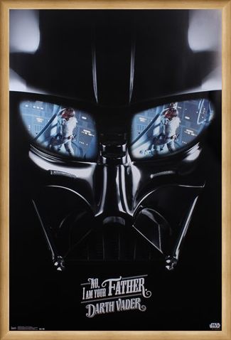 Framed Framed Darth Vader - I Am Your Father - Star Wars