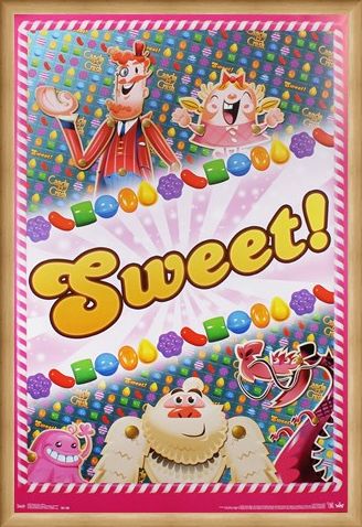 Framed Framed Sweet! - Candy Crush