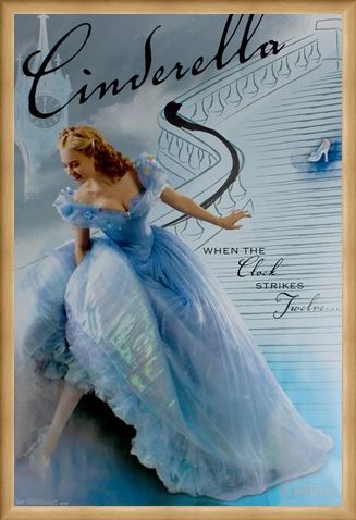 Framed Framed When The Clock Strikes Twelve - Cinderella