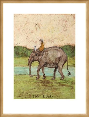 Framed Framed Two Riders - Sam Toft