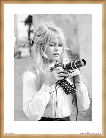 Framed Framed Brigitte Bardot - Camera - Time Life