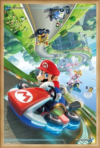 Framed Framed Flip - Mario Kart 8