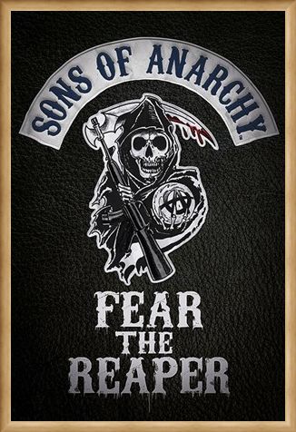 Framed Framed Fear The Reaper - Sons of Anarchy