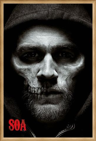 Framed Framed Jax Skull - Sons of Anarchy