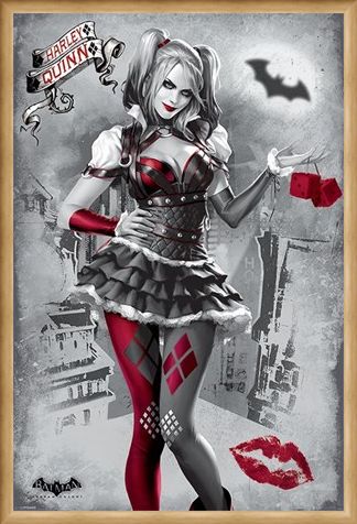 Framed Framed Harley Quinn - Batman Arkham Knight