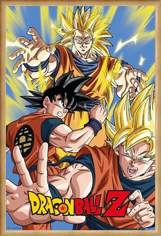 Framed Framed Super Saiyan Goku - Dragon Ball Z