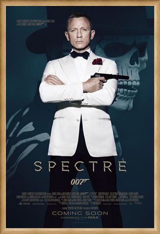 Framed Framed Spectre Skull - James Bond