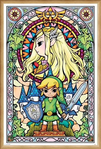 Framed Framed Holy Hyrule - The Legend Of Zelda