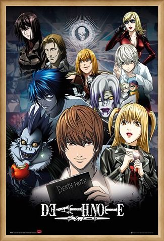 Framed Framed The Shinigami, The Boy, And The Book - Death Note