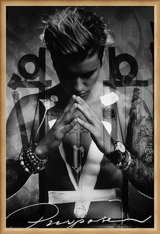 Framed Framed Purpose - Justin Bieber