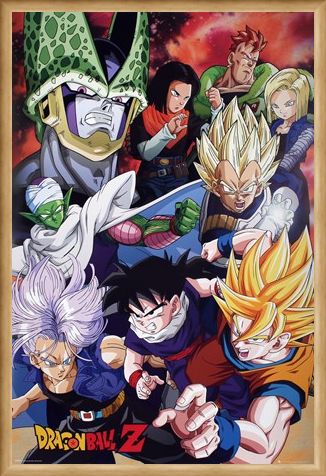Framed Framed Cell Saga - Dragon Ball Z