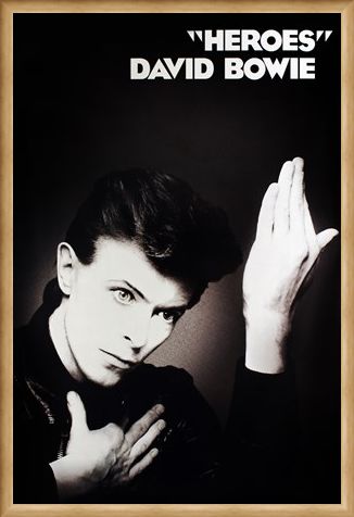 Framed Framed Heroes - David Bowie