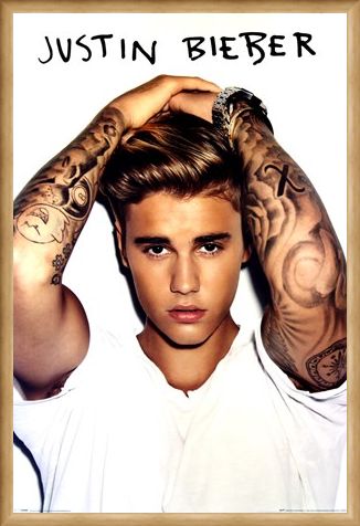 Framed Framed Musical 'Purpose' - Justin Bieber