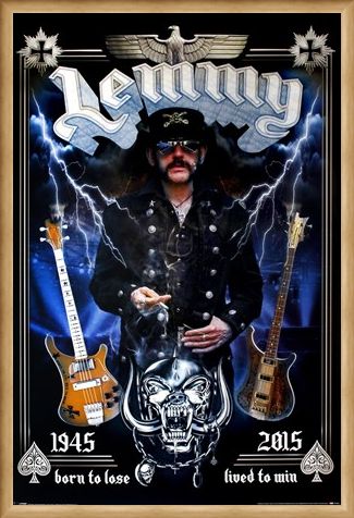 Framed Framed Lemmy Commemorative - Motorhead