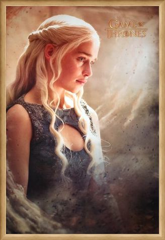 Framed Framed Mother Of Dragons - Game Of Thrones