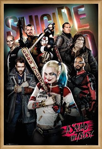 Framed Framed In Squad We Trust - Suicide Squad